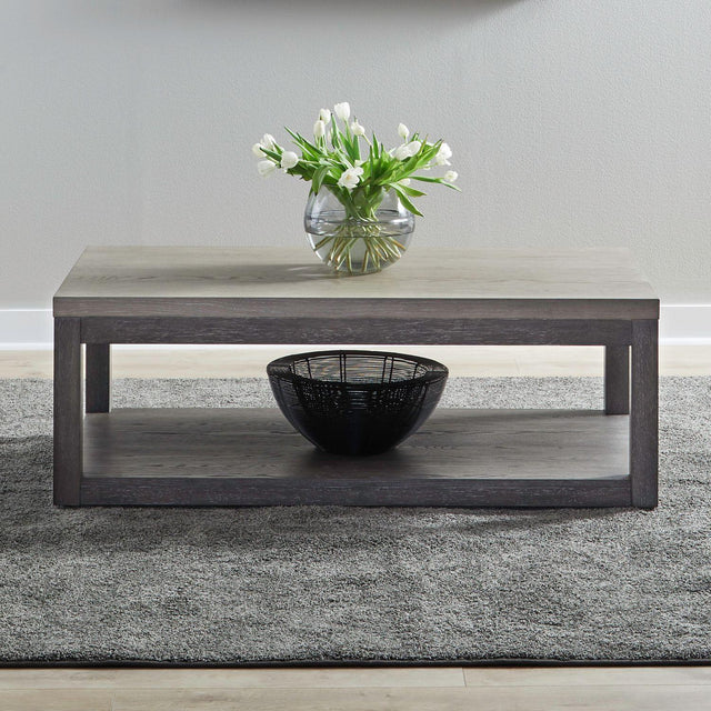 Liberty Furniture Piedmont - Cocktail Table - Charcoal / Ash