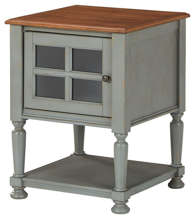 Ashley Mirimyn Accent Cabinet - Gray/Brown