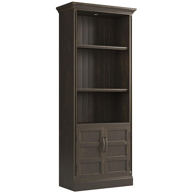 Parker House Shoreham - Door Bookcase - Medium Roast