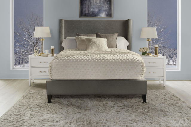 Parker House Angel - Queen Bed - Himalaya Charcoal