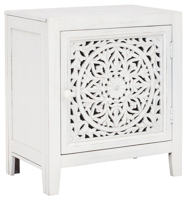 Ashley Fossil Ridge Accent Cabinet - White