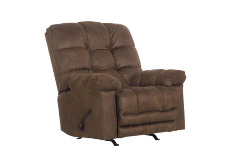 Catnapper Machado - Chaise Rocker Recliner With Oversized Xtra Comfort Footrest - Chocolate
