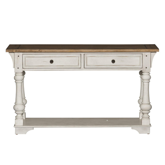 Liberty Furniture Morgan Creek - Sofa Table - White