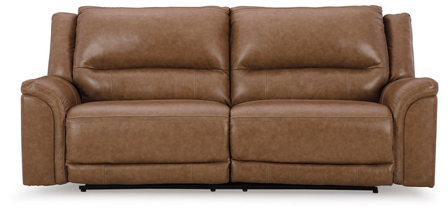 Ashley Trasimeno 2 Seat PWR REC Sofa ADJ HDREST - Caramel