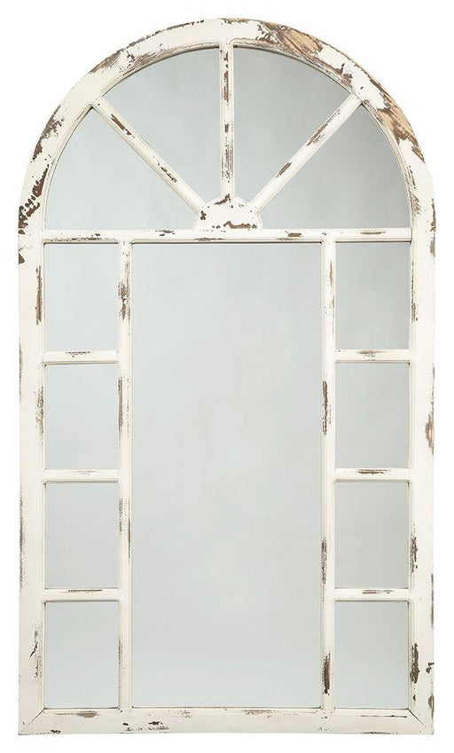 Ashley Divakar Accent Mirror - Antique White