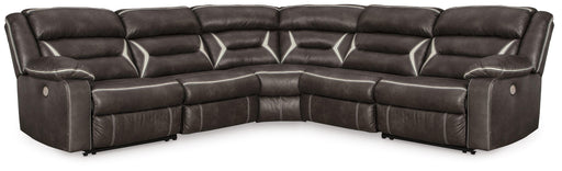 Ashley Kincord - Midnight - 5-Piece Power Reclining Sectional