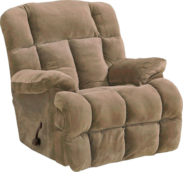 Catnapper Cloud 12 - Power Chaise Rocker Recliner - Camel