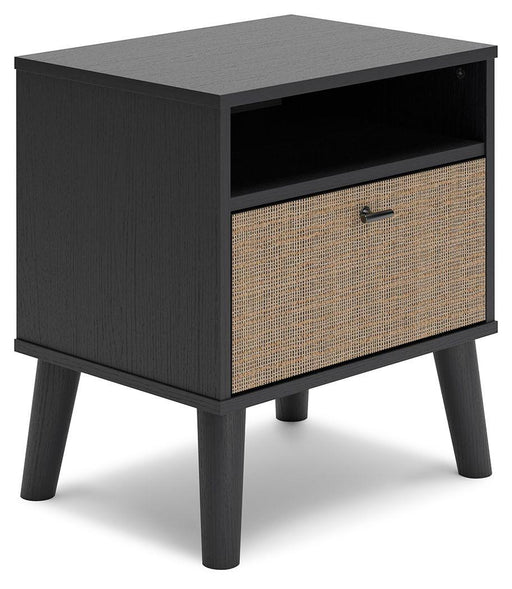 Ashley Charlang One Drawer Night Stand - Two-tone