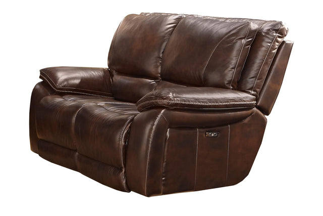 Parker House Vail - Power Loveseat - Burnt Sienna