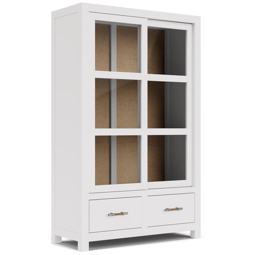 Riverside Furniture Rosalie - Display Cabinet - White