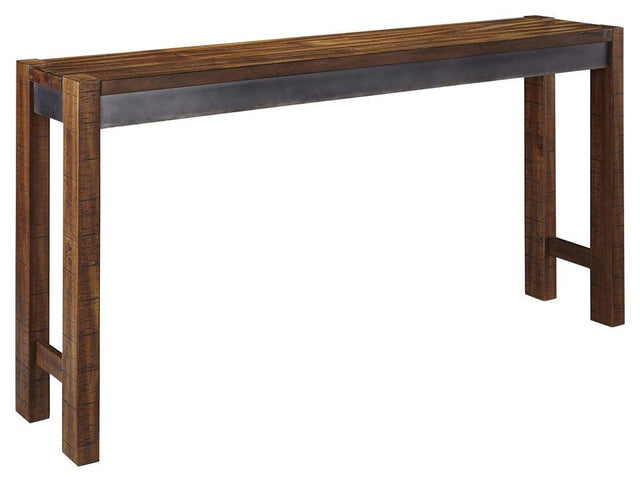 Ashley Torjin Long Counter Table - Brown/Gray