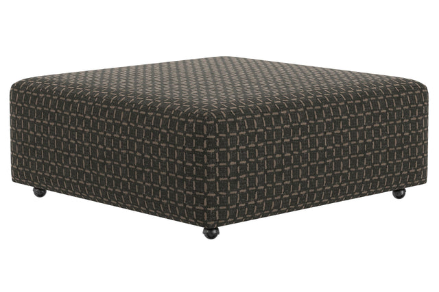 Catnapper Royster - Castered Cocktail Ottoman - Walnut