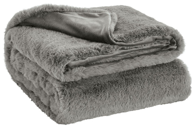 Ashley Gariland Throw - Gray