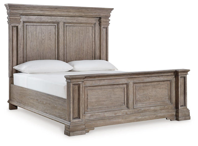 Ashley Blairhurst - Light Grayish Brown - King Panel Bed