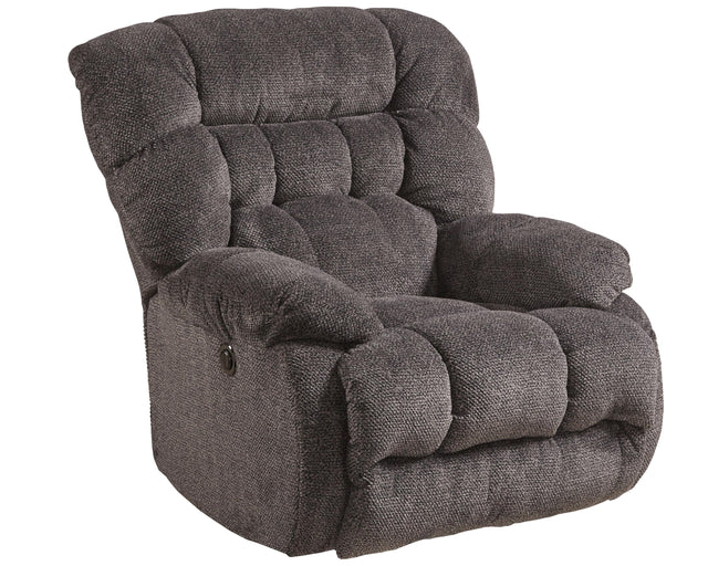 Catnapper Daly - Chaise Swivel Glider Recliner - Cobblestone - 43"