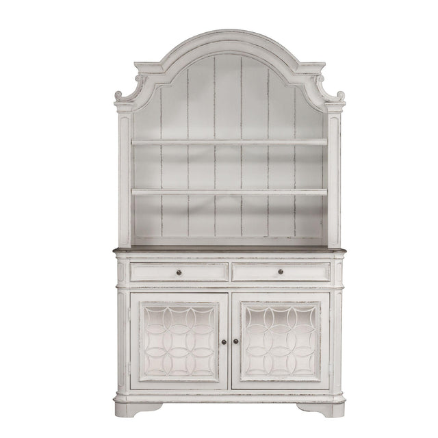 Liberty Furniture Magnolia Manor - Hutch & Buffet - White