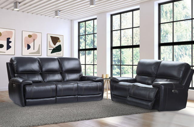 Parker House Empire - Power Reclining Sofa Loveseat And Recliner - Verona Blackberry