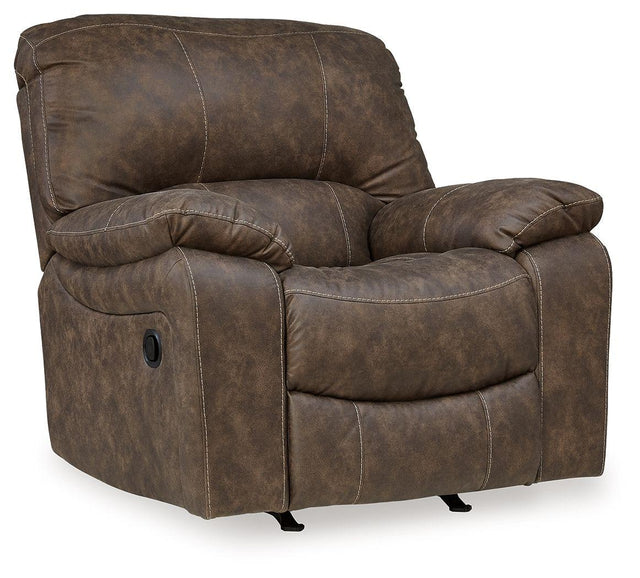 Ashley Kilmartin Rocker Recliner - Chocolate