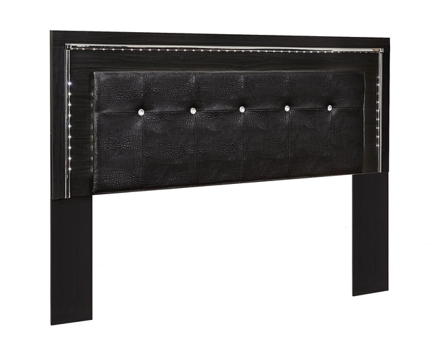 Ashley Kaydell King/Cal King UPH Panel HDBD - Black