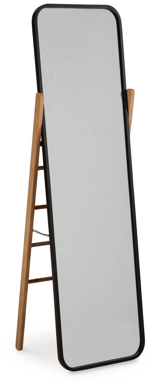 Ashley Bronick Floor Mirror - Black/Brown