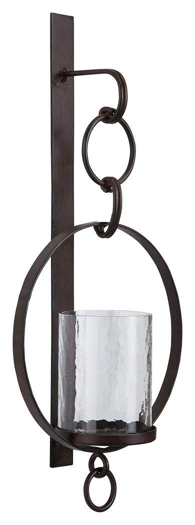 Ashley Ogaleesha Wall Sconce - Brown