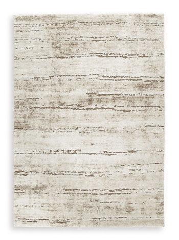 Ashley Kasney Medium Rug - Cream/Brown