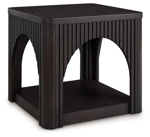 Ashley Yellink Square End Table - Black