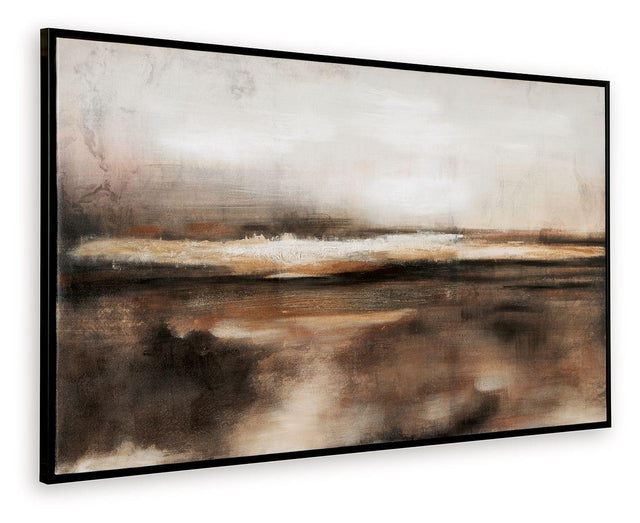 Ashley Drewland Wall Art - Black/Brown/Orange