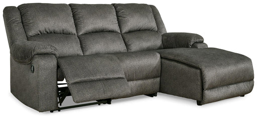 Ashley Benlocke - Flannel - Right Arm Facing Corner Chaise 3 Pc Sectional