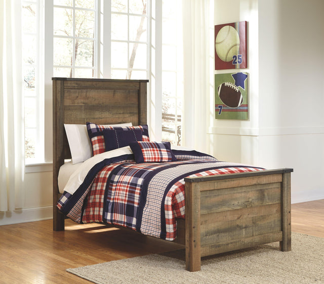 Ashley Trinell - Brown - Twin Panel Bed