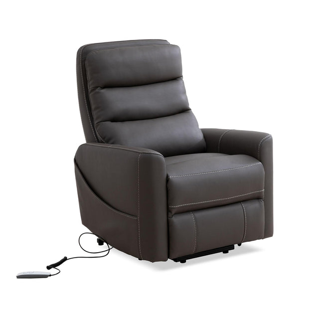 Parker House Hercules - Power Lift Recliner with Articulating Headrest - Haze