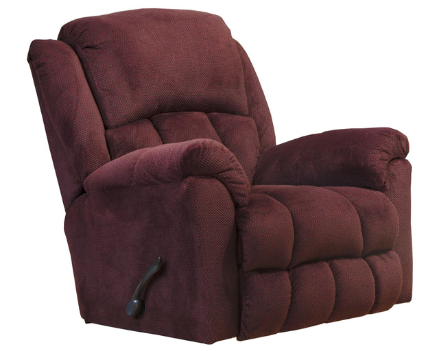 Catnapper Bingham - Rocker Recliner With Deluxe Heat & Massage - Cinnabar - 42"