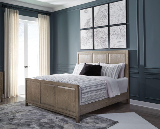 Ashley Chrestner - Gray - Queen Panel Bed