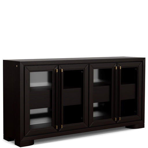 Riverside Furniture Lydia - Display Sideboard - Dark Brown