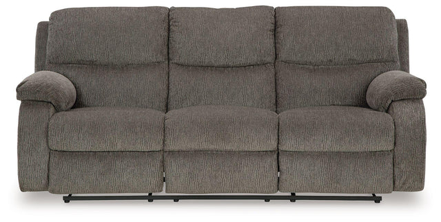 Ashley Scranto Reclining Sofa - Brindle