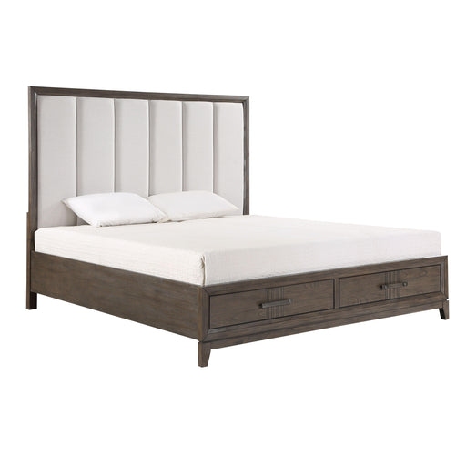 New Classic Furniture Landon - 6/0 California King Bed - Walnut