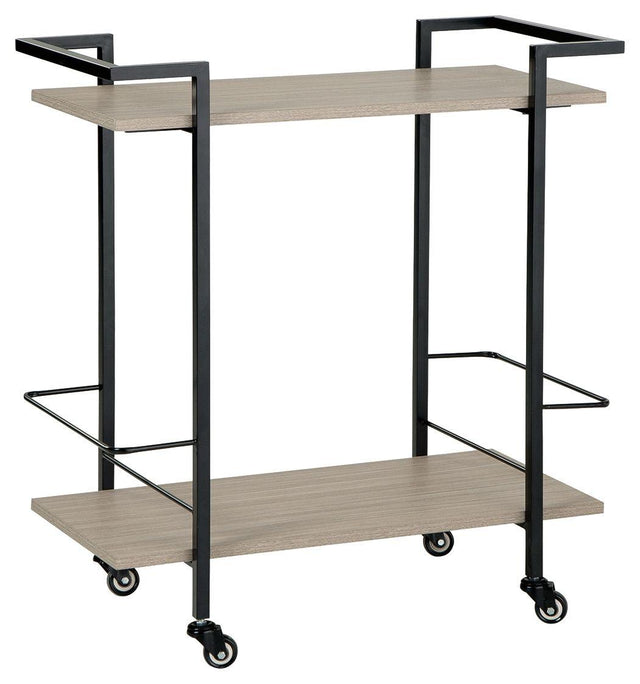 Ashley Waylowe Bar Cart - Brown/Black