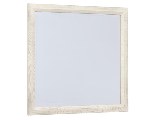Vaughan-Bassett Custom Express - Landscape Mirror Beveled Glass - White
