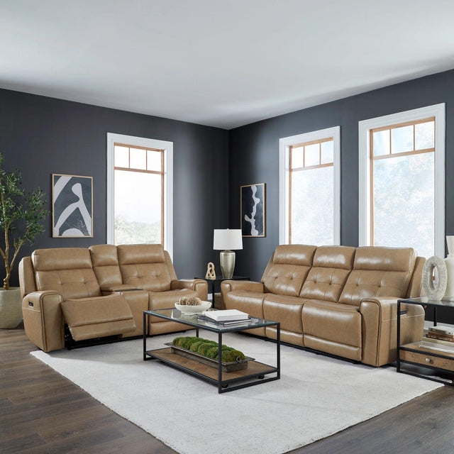 Liberty Furniture Carrington - Sofa & Loveseat - Brown