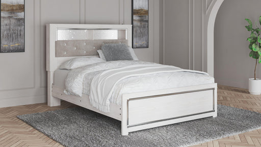 Ashley Altyra - White - Queen Panel Bookcase Bed