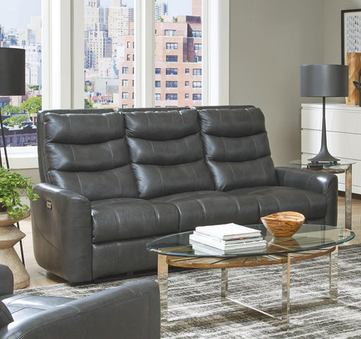 Catnapper Bosa - Power Reclining Sofa - Charcoal - Leather