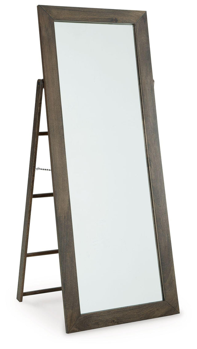 Ashley Dirkins Floor Mirror - Brown