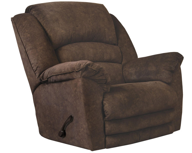 Catnapper Rialto - Chaise Rocker Recliner - Chocolate