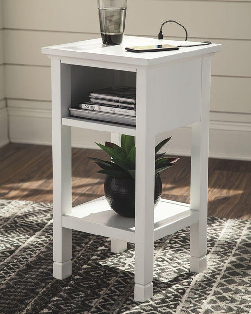 Ashley Marnville Accent Table - White