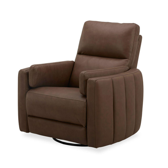 Liberty Furniture Reilly - Swivel Glider Recliner P3 - Brown