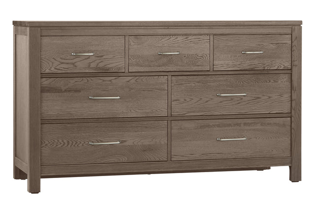 Vaughan-Bassett Tide & Timber - Dresser - 7 Drawers - Gray Oak