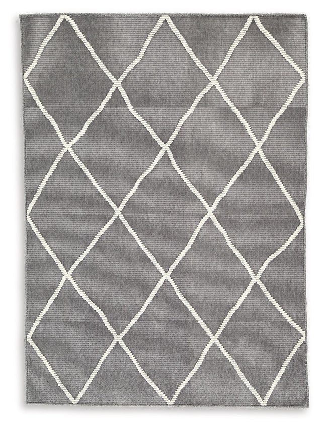 Ashley Stardo Medium Rug - Gray/Ivory