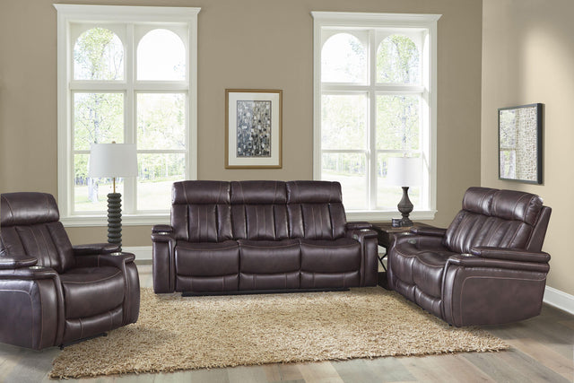 Parker House Royce - Power Reclining Sofa Loveseat And Recliner - Fantom Brown