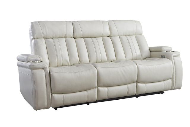 Parker House Royce - Power Drop Down Console Sofa - Fantom Ivory