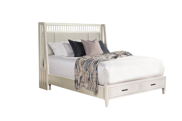 Parker House Americana Modern Bedroom - Queen Shelter Bed - Cotton